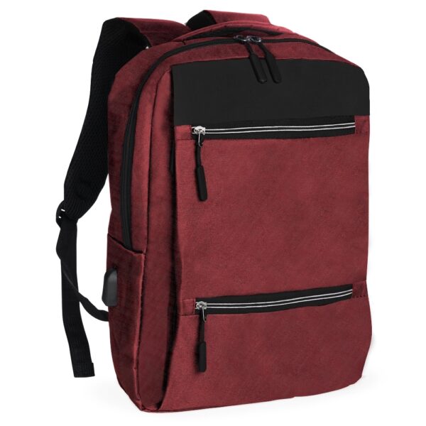 Mochila de Nylon USB 20 Litros - Imagem 2