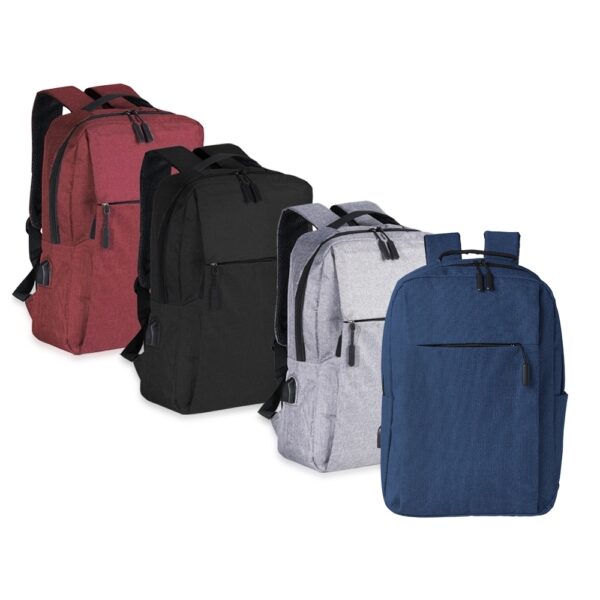 Mochila de Nylon USB 21 Litros - Imagem 7