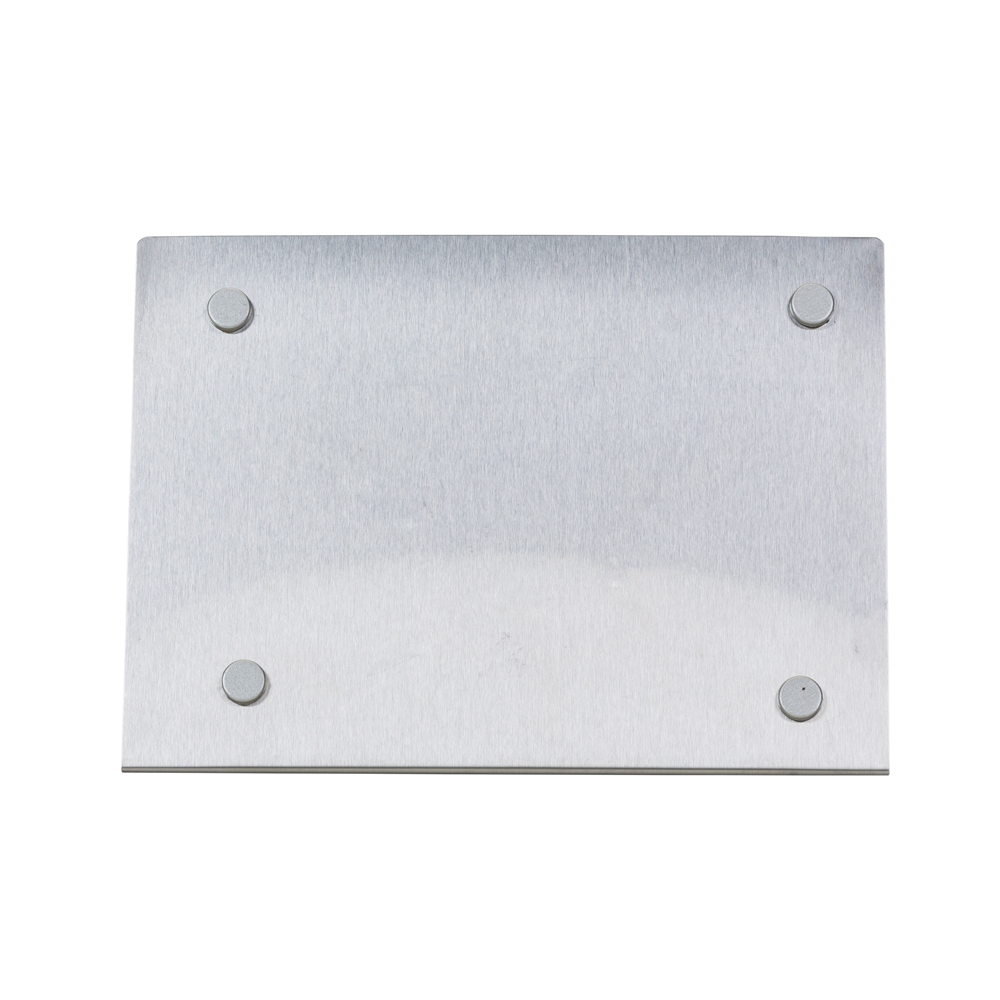 PORTA RETRATO INOX ESCOVADO C/ IMÃ