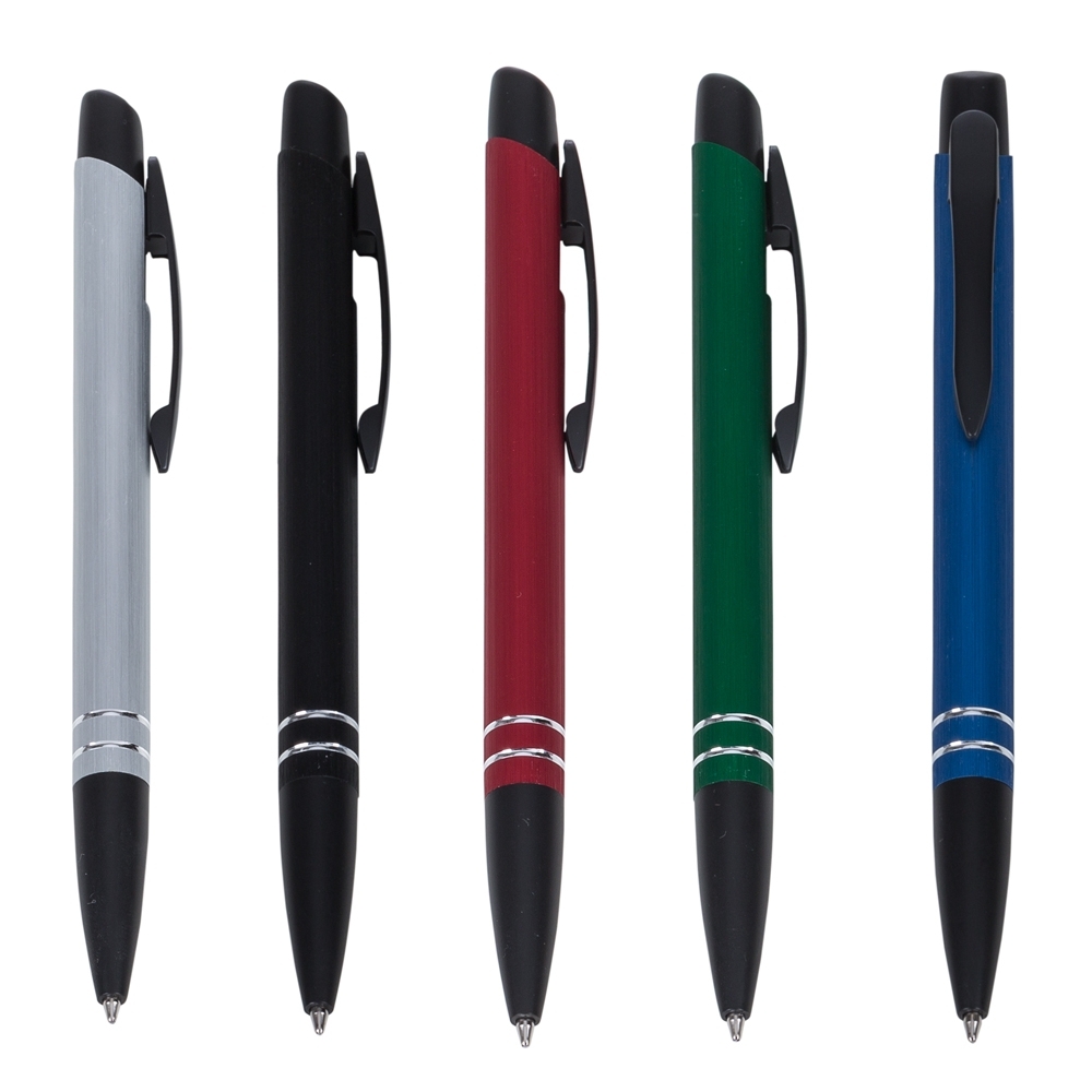 CANETA SEMI – METAL C/ 2 ANEIS