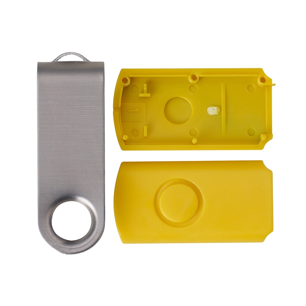 CARCAÇA P/ MEMORIA GIRATORIO ESCOVADA