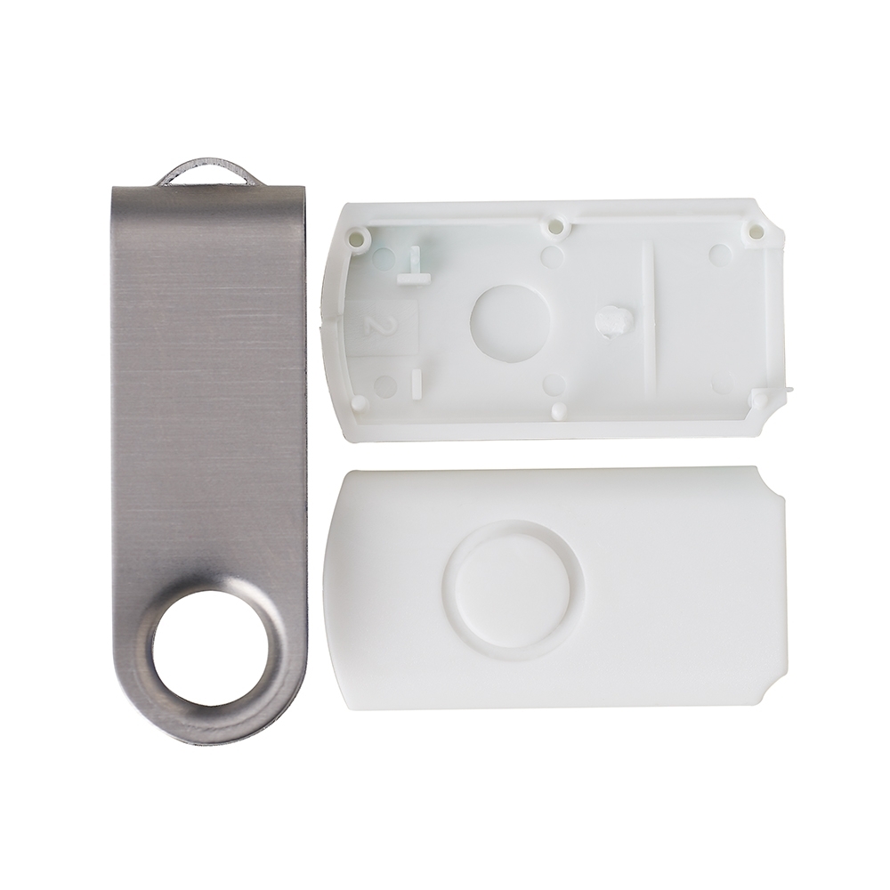 CARCAÇA P/ MEMORIA GIRATORIO ESCOVADA