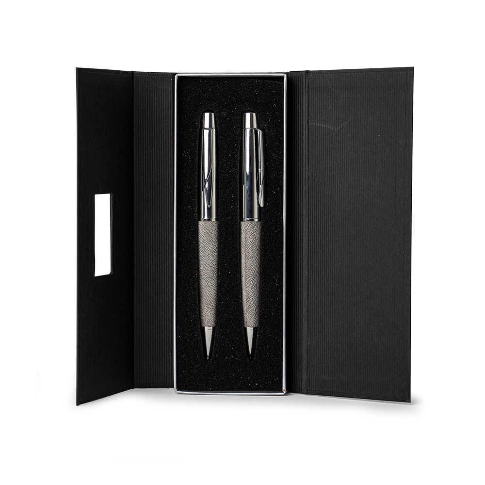 CONJUNTO CANETA E LAPISEIRA METAL
