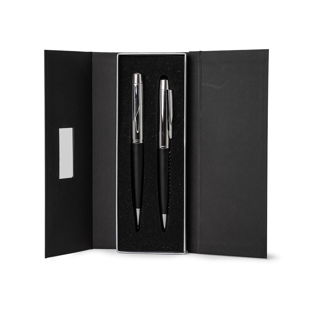 CONJUNTO CANETA E LAPISEIRA METAL