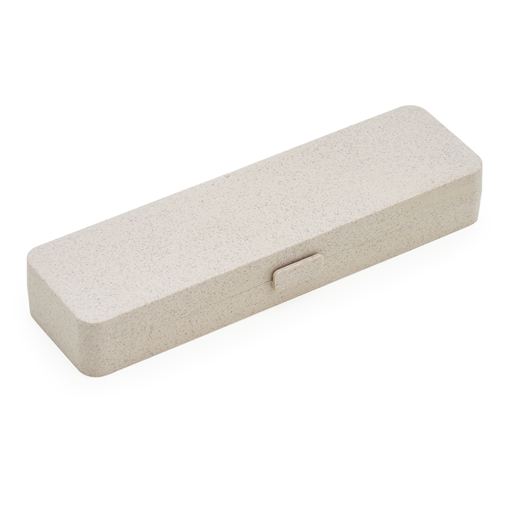 ESTOJO EM FIBRA DE BAMBU P/ CANETA