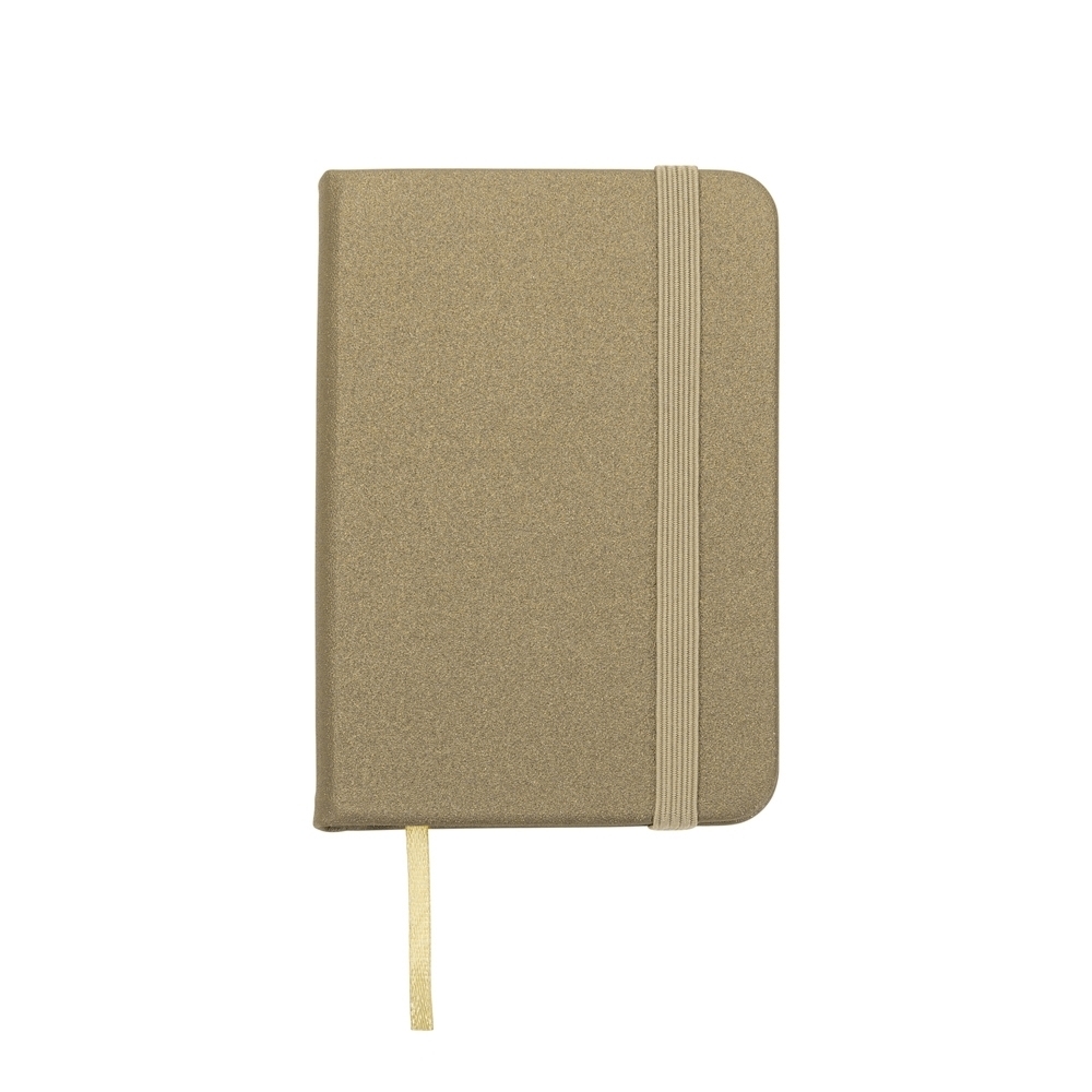 MINI CADERNETA SINTÉTICA BRILHANTE