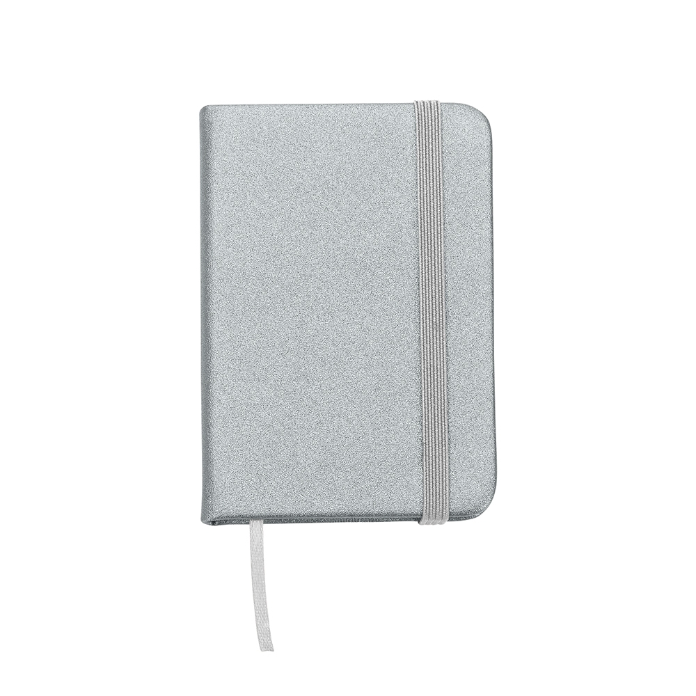 MINI CADERNETA SINTÉTICA BRILHANTE