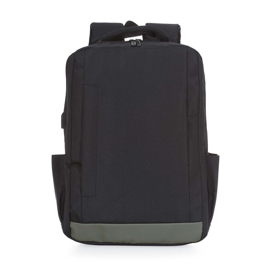 MOCHILA DE NYLON USB 21L