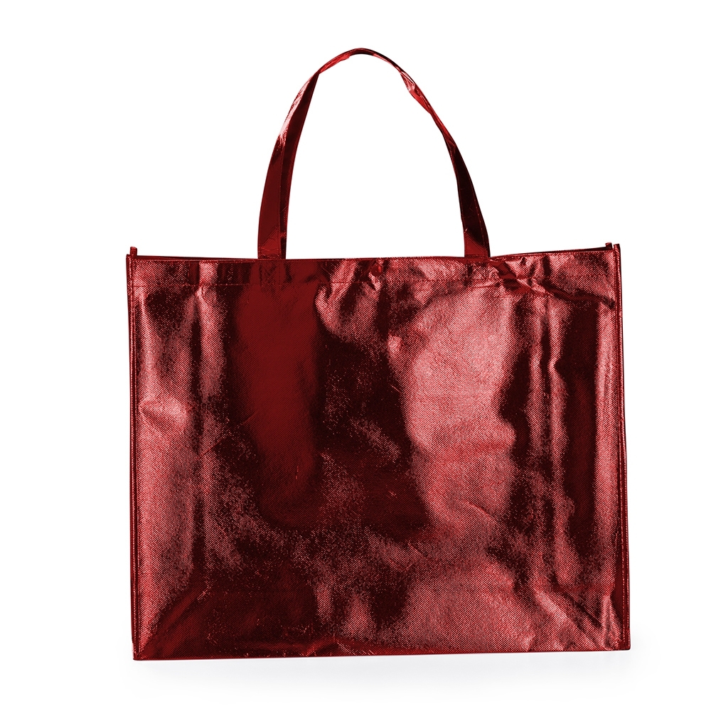 SACOLA EM TNT REVESTIDA C/ PLASTICO